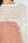 Rosalie Sheer Knit Pullover - Elizabeth's Boutique 
