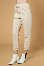 Perfect Fall Day Straight Pants-Beige