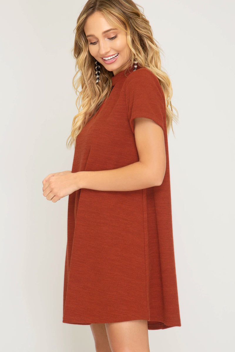 Kasie Knit Dress - Elizabeth's Boutique 