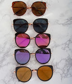 Ava Sunglasses-Tort - Elizabeth's Boutique 