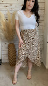 Animal Print Skirt Plus Size