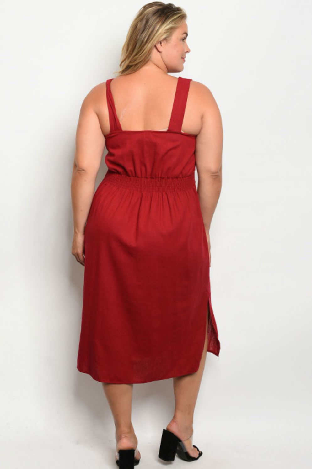 Lola Burgundy Plus Size Dress Elizabeth's Boutique Lola Burgundy Plus Size Dress Elizabeth's Boutique