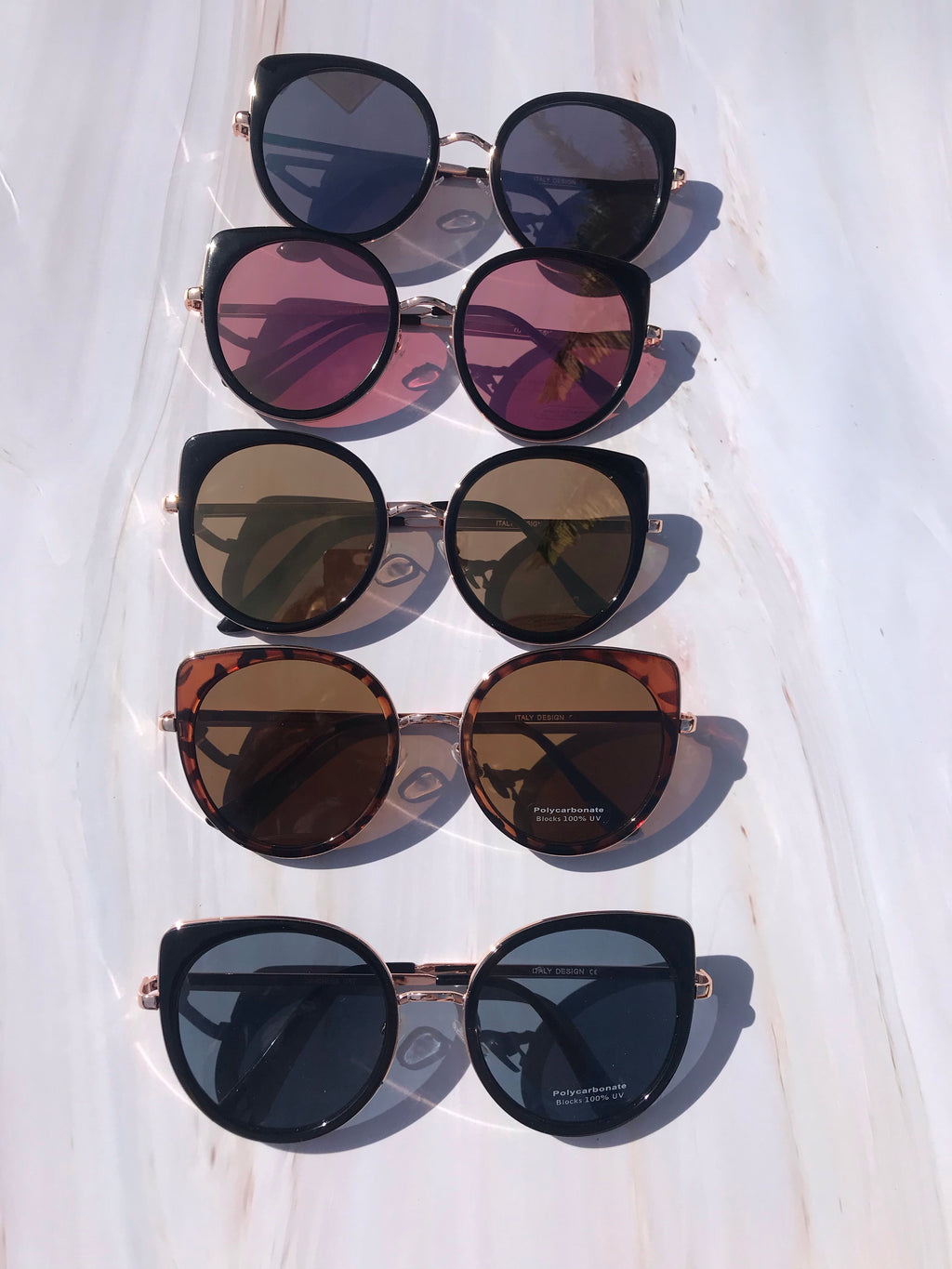 Ava Sunglasses-Tort - Elizabeth's Boutique 