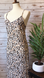 Leopard Maxi Dress - Elizabeth's Boutique 