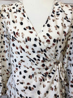 Megan Printed Long Sleeve Blouse - Elizabeth's Boutique 