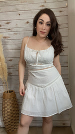 Love You More White Mini Dress - Elizabeth's Boutique 